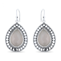 CLOSE TO ZEN | Oorbellen - Feels like summer grey moonstone 1